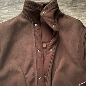 Brown Fleece Jacket